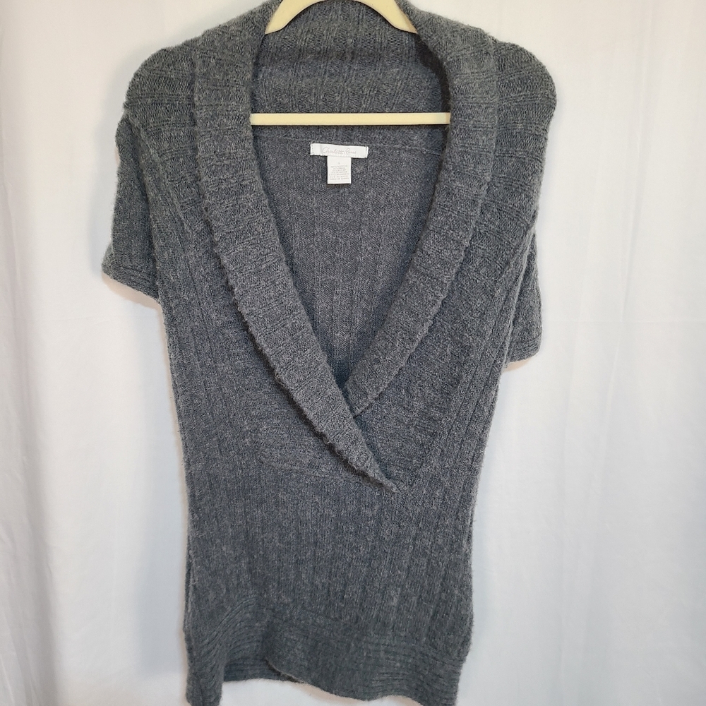 Charolette Russe Wool Blend Grey sweater Size Small